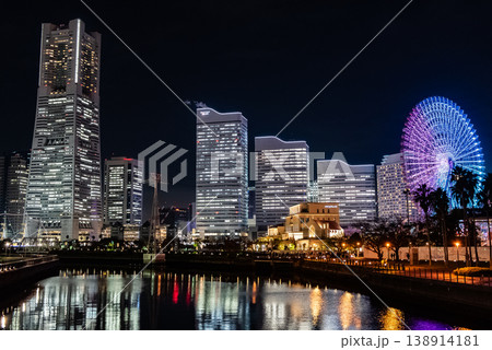 夜景 ~神奈川・万国橋・3~ 夜景 ~神奈川・万国橋・3~ 138914181
