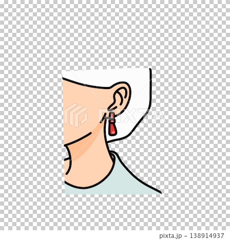 調理中の身だしなみNG｜アクセサリー・ネイル禁止の衛生管理イラスト 138914937