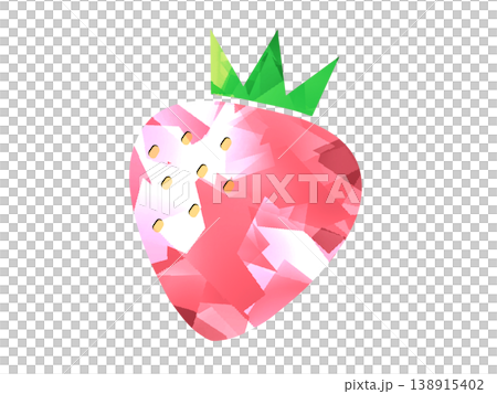 宝石のイチゴのイラスト 宝石のイチゴのイラスト 138915402