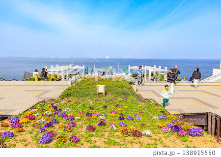 千葉県　木更津市　東京湾アクアラインにある 海ほたるパーキングエリア 138915550