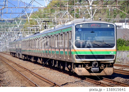 東海道本線　二宮－大磯　JR東日本　E231系1000番台　U519編成（小山） 138915641
