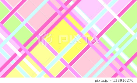 幾何学模様 四角形 ピンク グリーン 幾何学模様 四角形 ピンク グリーン 138916276