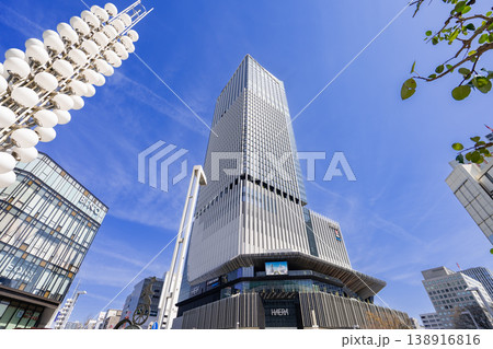 名古屋・栄 栄交差点 都市風景 ザ・ランドマーク名古屋栄 名古屋・栄 栄交差点 都市風景 ザ・ランドマーク名古屋栄 138916816