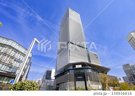 名古屋・栄 栄交差点 都市風景 ザ・ランドマーク名古屋栄 名古屋・栄 栄交差点 都市風景 ザ・ランドマーク名古屋栄 138916818