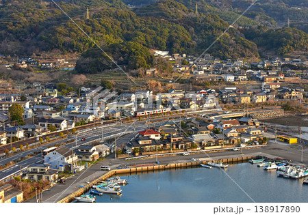 大分県 別府温泉 ローカル列車の走る町 大分県 別府温泉 ローカル列車の走る町 138917890
