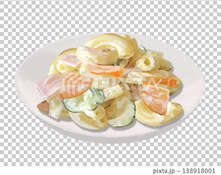 Macaroni salad (small plate) 138918001