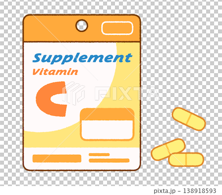 Product illustration of Vitamin C supplement (pouch type) | Health and nutritional supplements Product illustration of Vitamin C supplement (pouch type) | Health and nutritional supplements 138918593