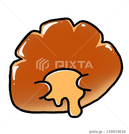 もぐもぐ抱っこパン｜クリームパン 138919016