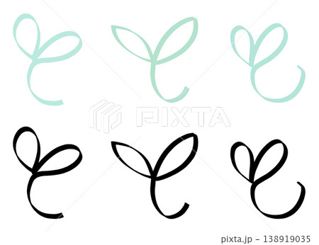 This is a sprout hand-drawn illustration. 138919035