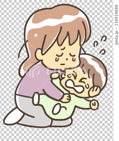 People who feel anxious when holding a crying baby People who feel anxious when holding a crying baby 138919089