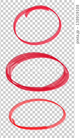 It is a circle drawn with a line. 138919108