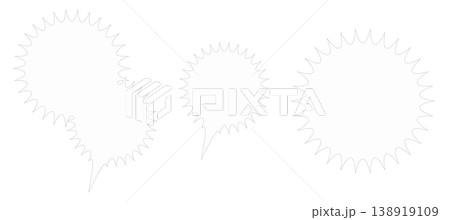 This is a speech bubble illustration. 138919109
