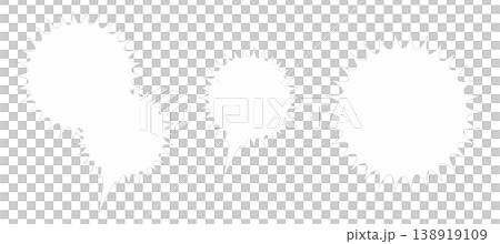 This is a speech bubble illustration. 138919109