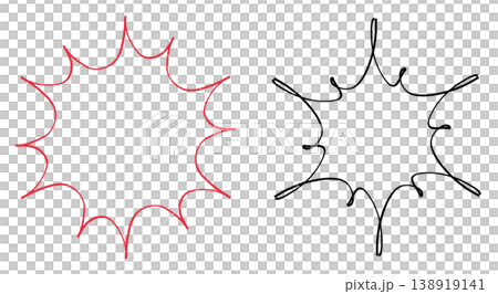 It's an explosion expressed in lines. 138919141