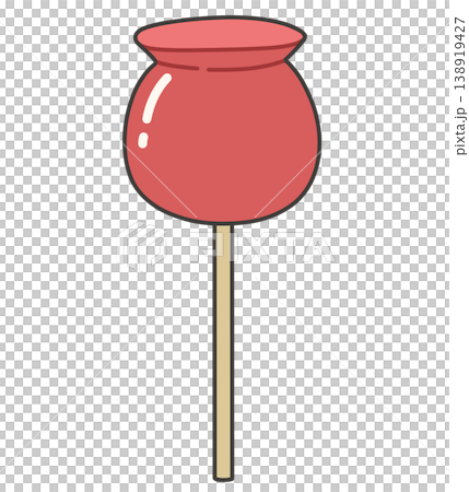 Red candy apple Red candy apple 138919427