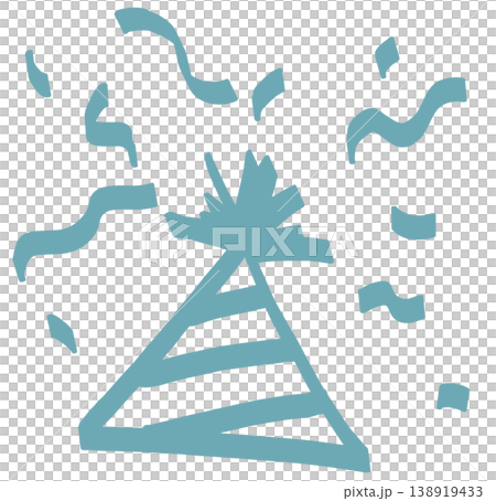 This is an illustration of a birthday hat. This is an illustration of a birthday hat. 138919433