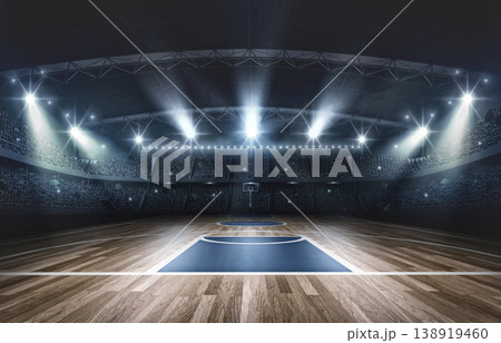 Basketball arena 138919460