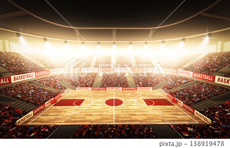 Basketball arena Basketball arena 138919478