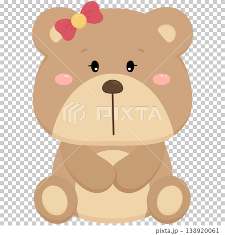 Cute teddy bear Cute teddy bear 138920061