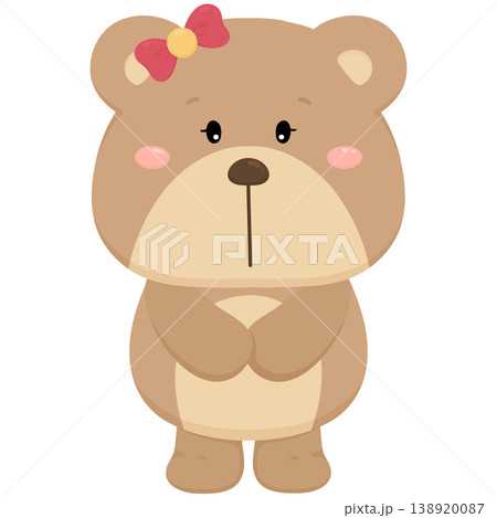 Cute teddy bear Cute teddy bear 138920087