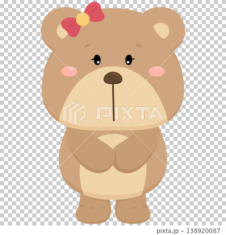 Cute teddy bear Cute teddy bear 138920087