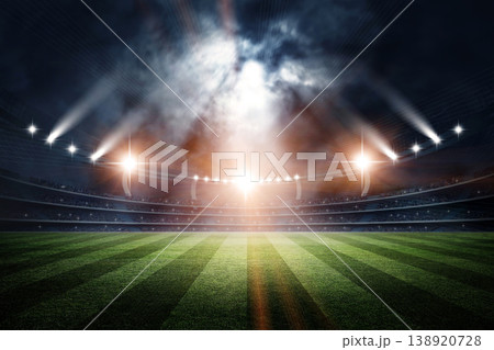 Soccer stadium Soccer stadium 138920728