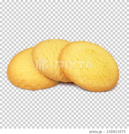 Realistic Cookie Illustrations Realistic Cookie Illustrations 138921075
