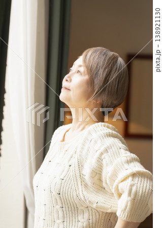 元気で健康なシニア女性 138921130