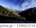 11月の上高地、穂高岳（撮影地：梓川右岸側、河童橋付近） 138921518