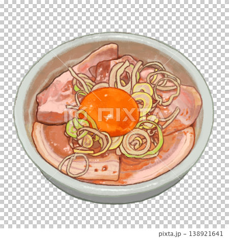 烤豬肉飯,叉燒飯 烤豬肉飯,叉燒飯 138921641