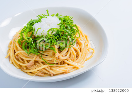 ツナの和風パスタ 大葉と大根おろしのさっぱりスパゲッティ 138922000