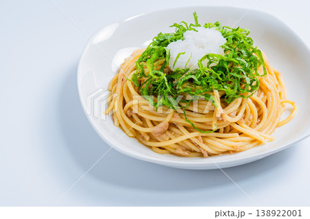 ツナの和風パスタ 大葉と大根おろしのさっぱりスパゲッティ 138922001