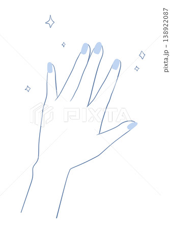 衛生的な爪のイラスト 衛生的な爪のイラスト 138922087