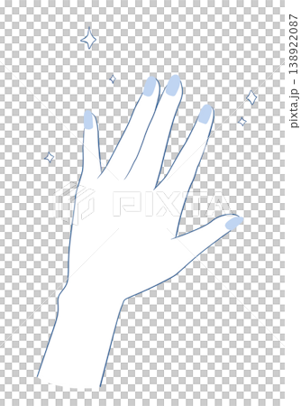衛生的な爪のイラスト 衛生的な爪のイラスト 138922087