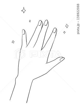 衛生的な爪のイラスト 衛生的な爪のイラスト 138922088