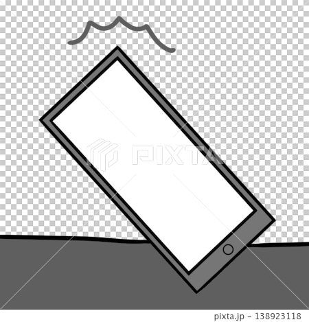 スマホを落とす スマホを落とす 138923118