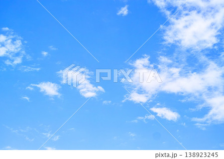 青空と雲イメージ 青空と雲イメージ 138923245