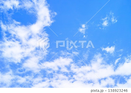 青空と雲イメージ 青空と雲イメージ 138923246