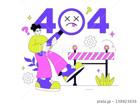 404 Error Vector Illustration Page Not Found Concept With Cute Characters UI Design Website Problem Notification And Modern Digital Error Display 404 Error Vector Illustration Page Not Found Concept With Cute Characters UI Design Website Problem Notification And Modern Digital Error Display 138923838