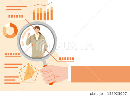 優秀な女性人材の分析 138923997