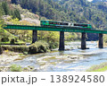水郡線「新緑とヤマザクラを背景に走る風っこ水郡号」 水郡線「新緑とヤマザクラを背景に走る風っこ水郡号」 138924580