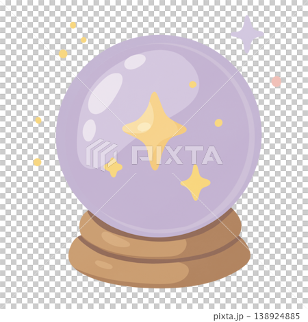 magic crystal ball magic crystal ball 138924885