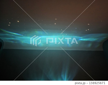Blue sky with stars and a dark background Blue sky with stars and a dark background 138925671