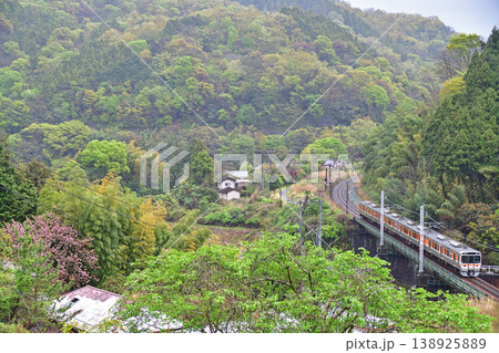 御殿場線 山北-谷峨 JR東海 315系 U3編成(静岡) 御殿場線 山北-谷峨 JR東海 315系 U3編成(静岡) 138925889