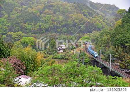 御殿場線 山北-谷峨 小田急 60000形 MSE ふじさん 御殿場線 山北-谷峨 小田急 60000形 MSE ふじさん 138925895