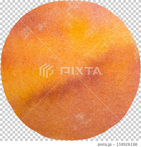 An illustration of a circular icon with a beautiful watercolor pattern. An illustration of a circular icon with a beautiful watercolor pattern. 138926186