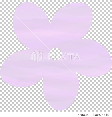 美麗的水彩花圖示圖像插圖 美麗的水彩花圖示圖像插圖 138926410