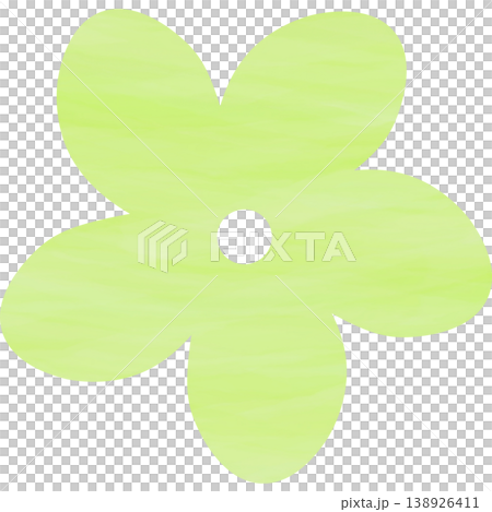 美麗的水彩花圖示圖像插圖 美麗的水彩花圖示圖像插圖 138926411