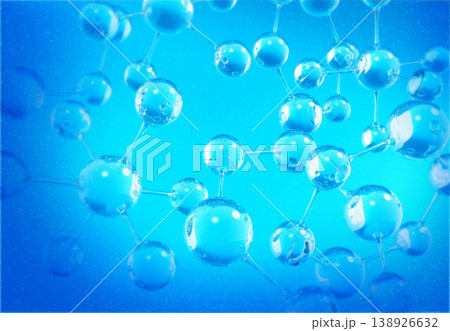 Molecules background 138926632