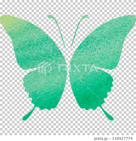 Beautiful watercolor butterfly icon image illustration Beautiful watercolor butterfly icon image illustration 138927774